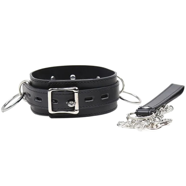 Submission-Halskette mit 3 Ringen von Ohmama Fetish | Fesselliebe.de