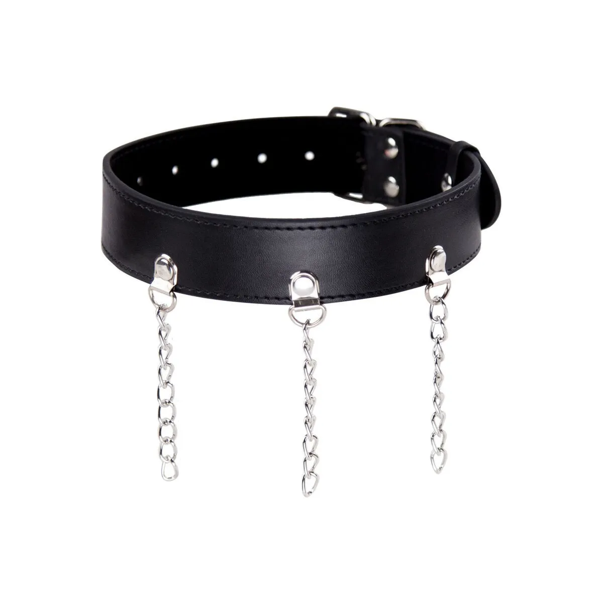 Fetisch-Halskette mit Ringen von Ohmama Fetish | Fesselliebe.de