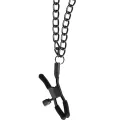 Halsband mit Nippelklemmen mit Neoprenfutter von Begme Red Edition