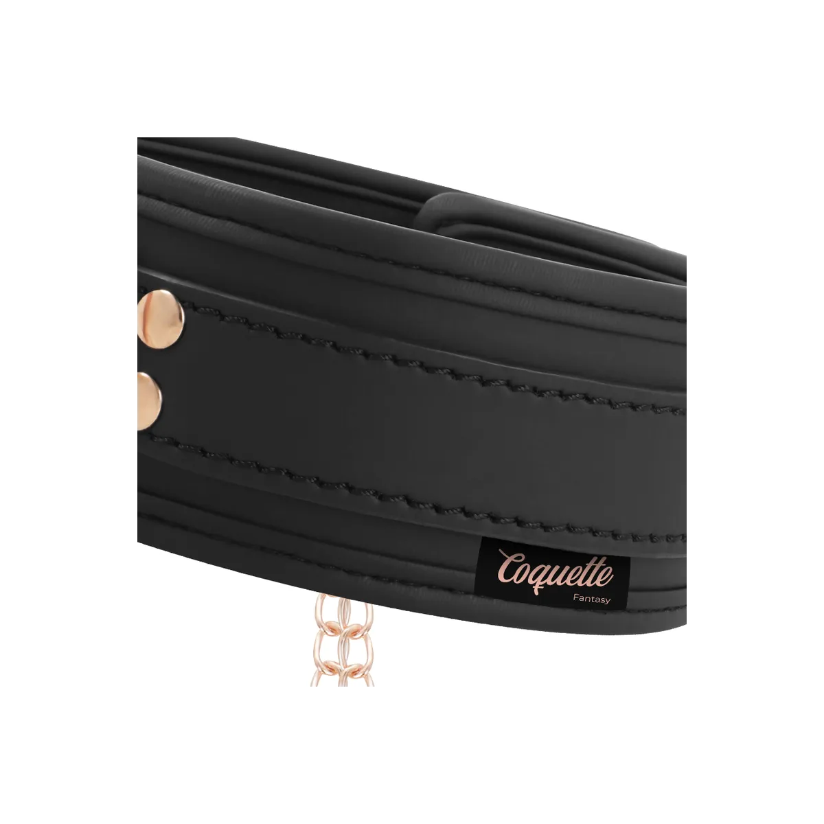 Fantasy-Nippelklemmen-Halskette mit Neoprenfutter von Coquette Fantasy | Fesselliebe.de