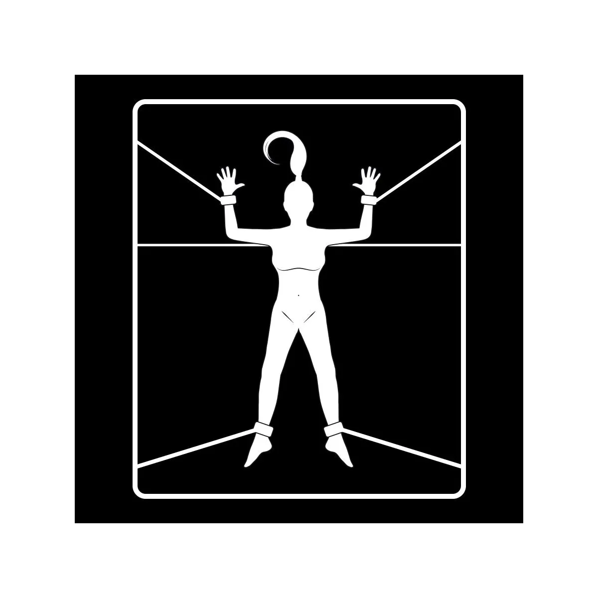 Set aus Handschellen und Krawatten mit Noprene-Futter von Fetish Submissive Bondage | Fesselliebe.de