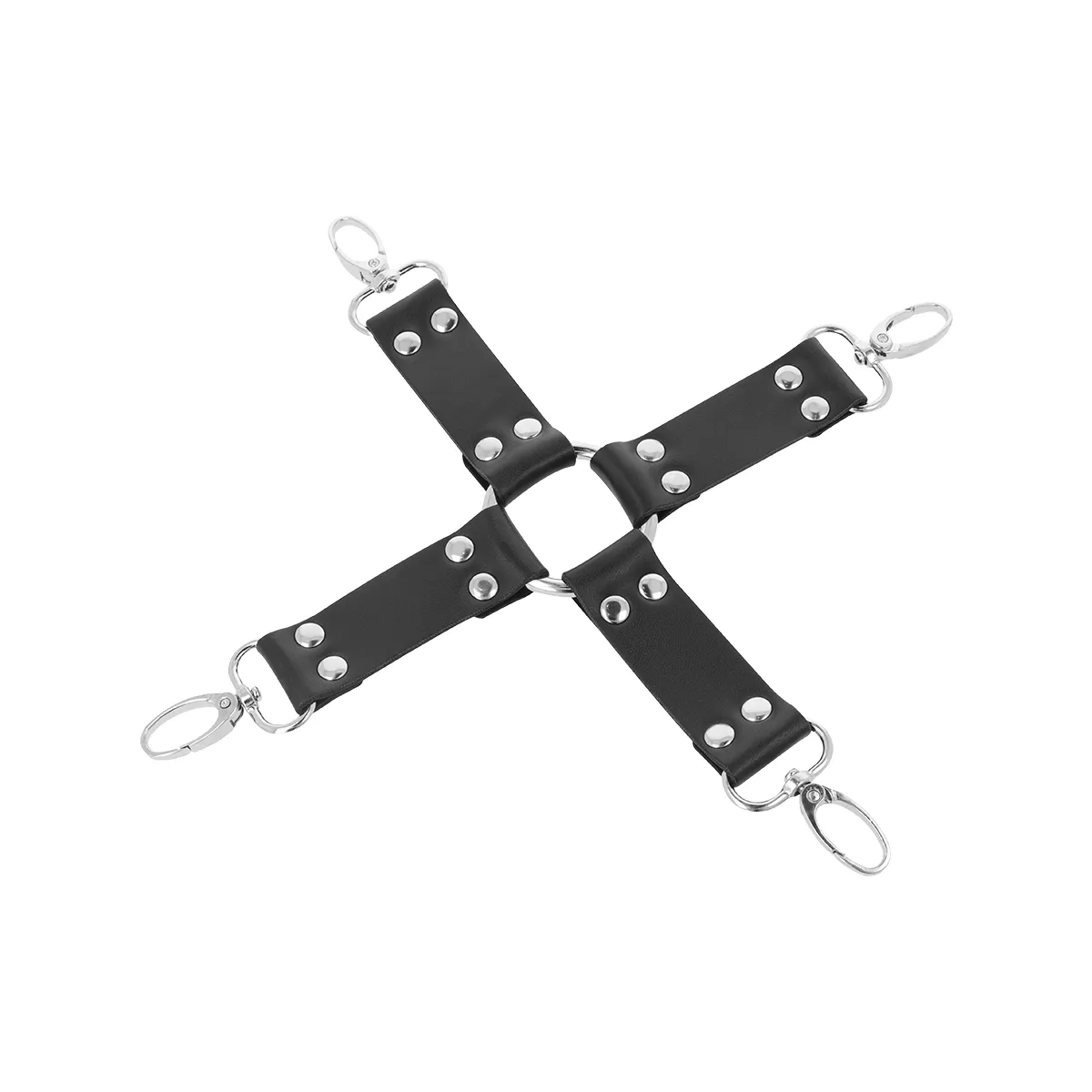 Lederhandschellen für Füsse und Hände Schwarz von Darkness Bondage | Fesselliebe.de