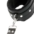 Lederhandschellen für Füsse und Hände Schwarz von Darkness Bondage