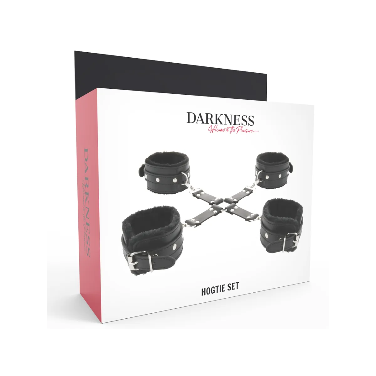 Lederhandschellen für Füsse und Hände Schwarz von Darkness Bondage | Fesselliebe.de