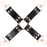Vegane Leder-Hog-Krawatte von Begme Black Edition | Fesselliebe.de