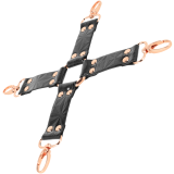 Vegane Leder-Hog-Krawatte von Begme Black Edition | Fesselliebe.de