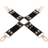 Vegane Leder-Hog-Krawatte von Begme Black Edition | Fesselliebe.de