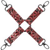 Premium Veganes Leder-Schweinekrawatte von Begme Red Edition | Fesselliebe.de