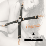 Fantasy Hog Tie Veganes Leder von Coquette Fantasy | Fesselliebe.de
