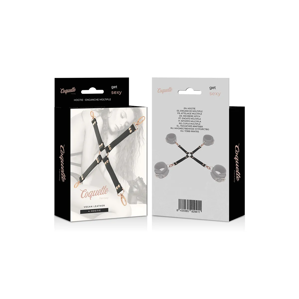 Fantasy Hog Tie Veganes Leder von Coquette Fantasy | Fesselliebe.de