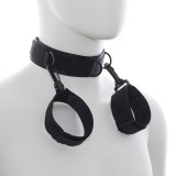 Handschellen und Kragen aus Nylon von Ohmama Fetish | Fesselliebe.de