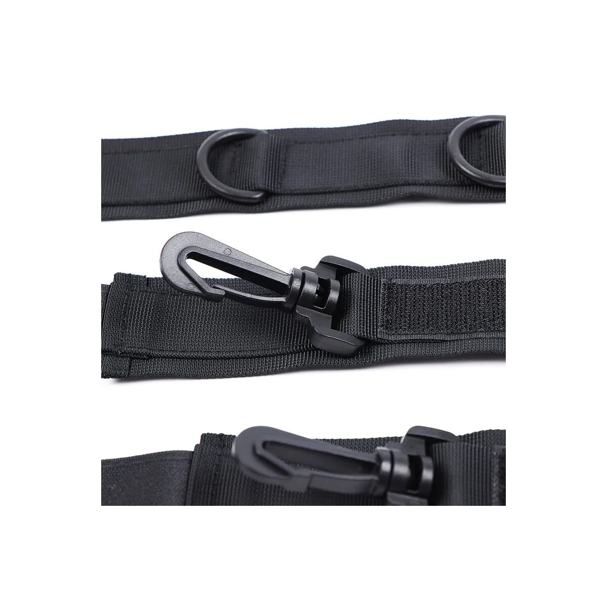 Handschellen und Kragen aus Nylon von Ohmama Fetish | Fesselliebe.de