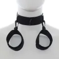 Handschellen und Kragen aus Nylon von Ohmama Fetish