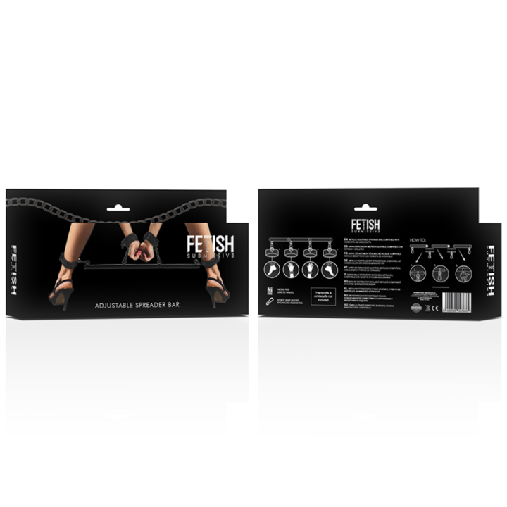 Verstellbare Trennstange 4 Stück von Fetish Submissive Bondage | Fesselliebe.de
