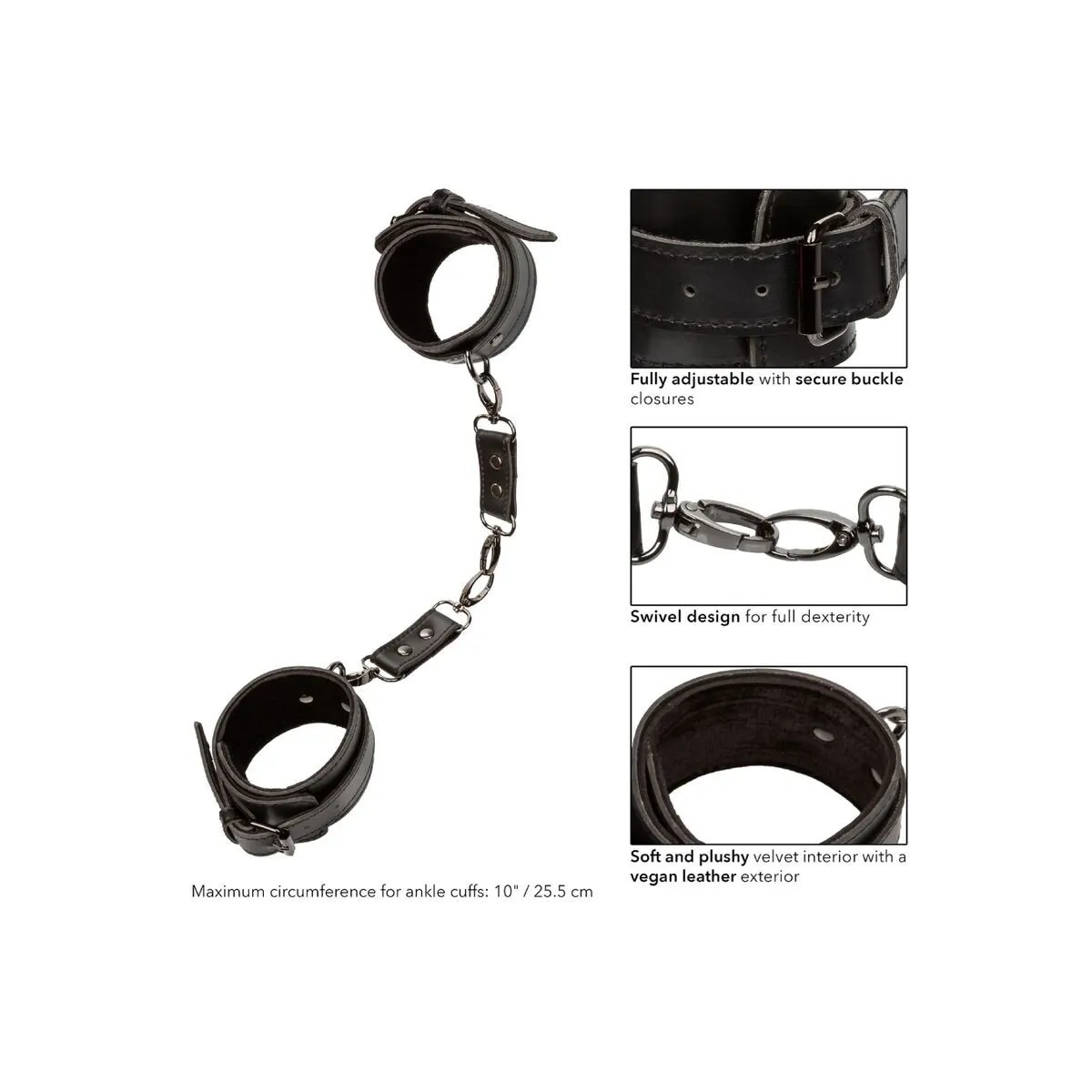 Euphoria Knöchel-Manschetten von Calexotics | Fesselliebe.de