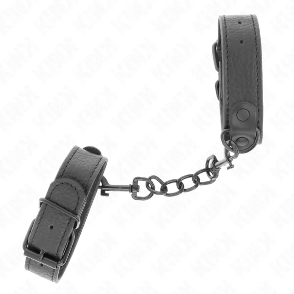 Handschellen für anfänger Verstellbar 13-23 cm X 2,2 cm von Kink Wrist Restraint | Fesselliebe.de