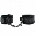 Dark Lace Cuffs Neoprene Handgelenk Manschetten Verstellbar Schwarz 20-29 cm X 5 cm von Kink Wrist Restraint