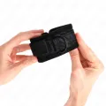 Dark Lace Cuffs Neoprene Handgelenk Manschetten Verstellbar Schwarz 20-29 cm X 5 cm von Kink Wrist Restraint