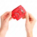 3 D-Ring Handgelenkfesseln Verstellbar Rot 17,5-25 cm X 6 cm von Kink Wrist Restraint
