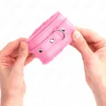 Premium gefütterte Handgelenkfesseln Rosa mit Rosa Gürtel Verstellbar 17-29 cm X 6 cm von Kink Wrist Restraint