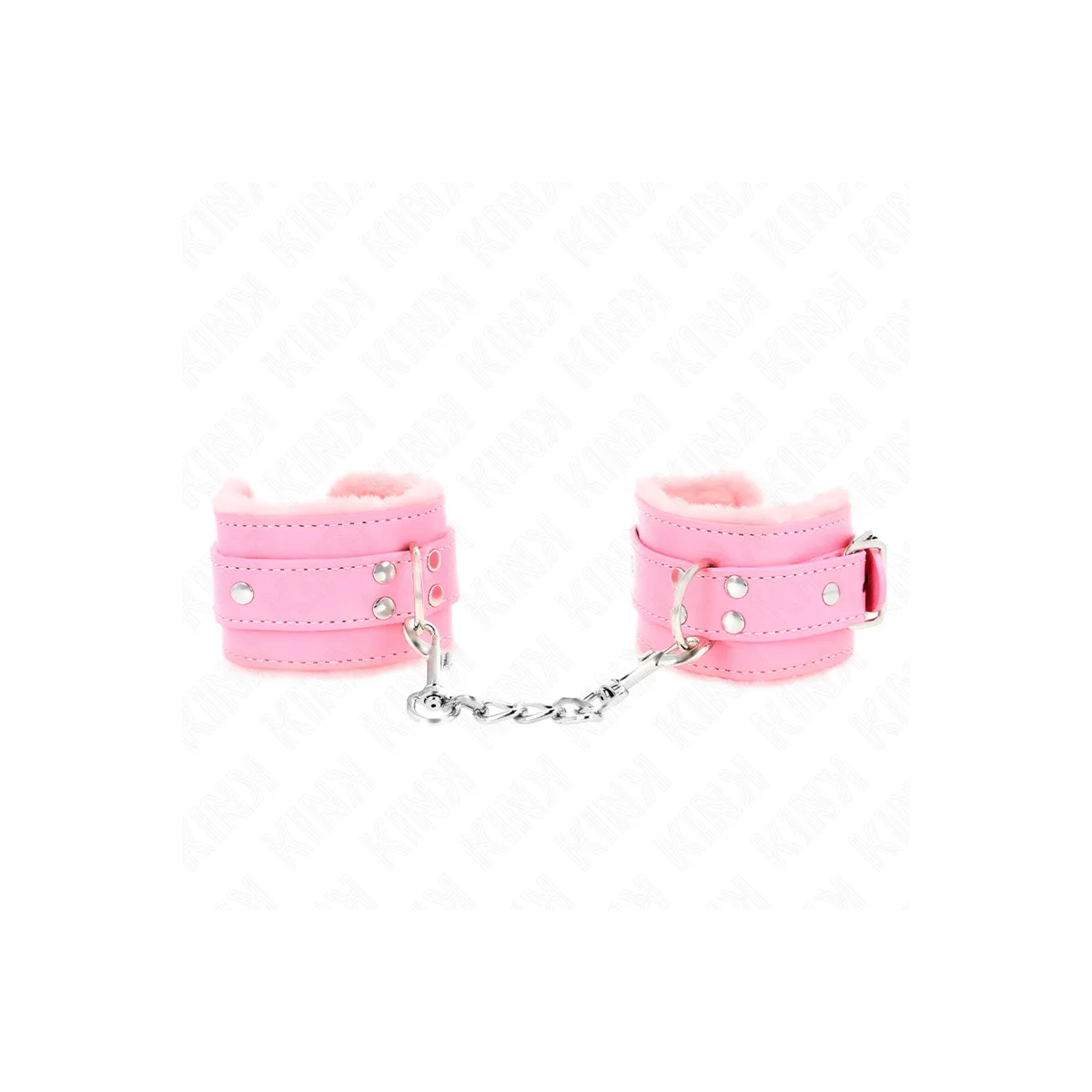Handgelenkfesseln Rosa mit Rosa Gürtel Verstellbar 17-29 cm X 6 cm von Kink Wrist Restraint | Fesselliebe.de