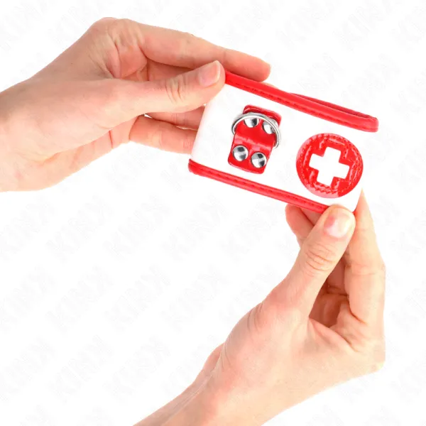 Mini-Handfessel für Krankenschwestern, Verstellbar 18-23 cm X 5 cm von Kink Wrist Restraint | Fesselliebe.de