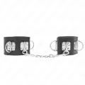 Multiposition Handgelenkfesseln mit Verschluss Schwarz Verstellbar 16-23 cm X 5,5 cm von Kink Wrist Restraint