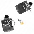 O-Ring Verriegelte Handgelenkfesseln Schwarz Verstellbar 20-28 cm X 5,5 cm von Kink Wrist Restraint