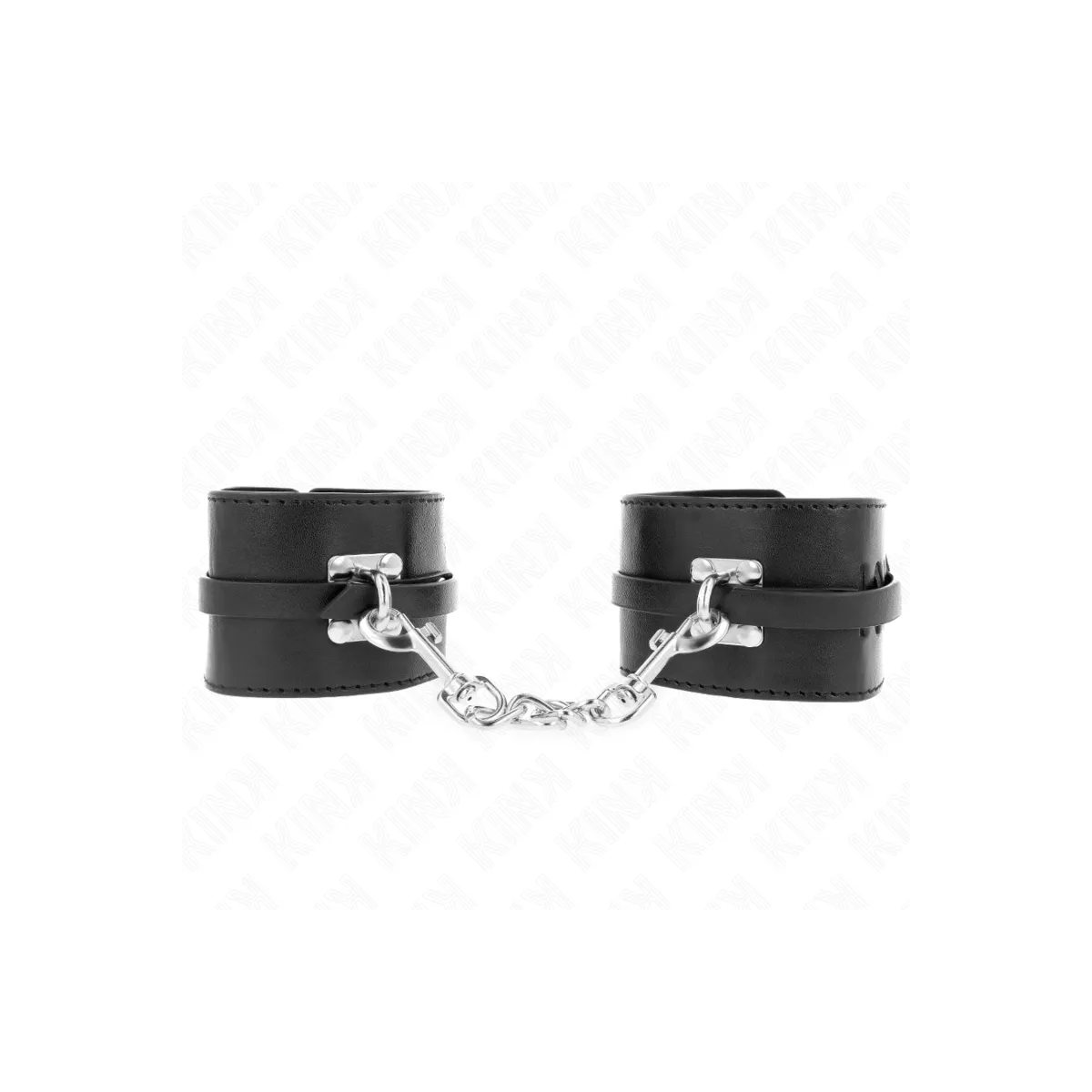 Deluxe Handgelenkfesseln mit Verriegelung, Schwarz, Verstellbar 14,5-21 cm X 6 cm von Kink Wrist Restraint | Fesselliebe.de