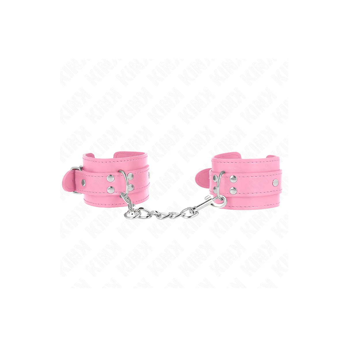 Einfache Handgelenksfesseln Rosa Verstellbar 20-23 cm X 5,5 cm von Kink Wrist Restraint | Fesselliebe.de