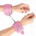 Einfache Handgelenksfesseln Rosa Verstellbar 20-23 cm X 5,5 cm von Kink Wrist Restraint