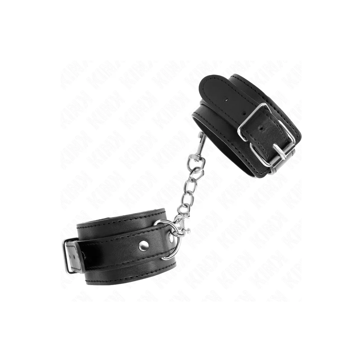 Dünne Handgelenkfesseln Schwarz Verstellbar 21-33 cm von Kink Wrist Restraint | Fesselliebe.de