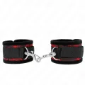 Scandal Handgelenksfesseln Rot-Schwarz von Kink Wrist Restraint