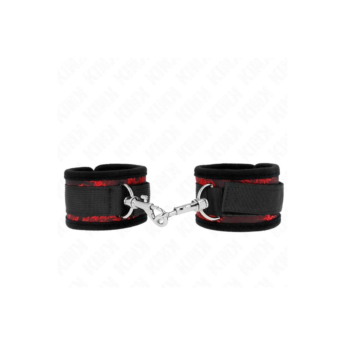 Scandal Handgelenksfesseln Rot-Schwarz von Kink Wrist Restraint | Fesselliebe.de