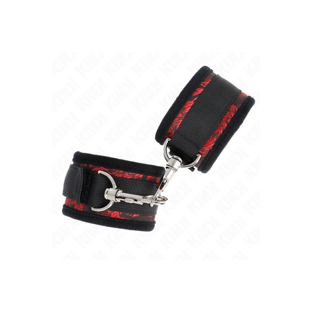 Scandal Handgelenksfesseln Rot-Schwarz von Kink Wrist Restraint | Fesselliebe.de