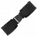Nylon Bind-Handfesseln mit Klettverschluss Rot-Schwarz Modell 1 Verstellbar 25-35 cm X 6 cm von Kink Wrist Restraint