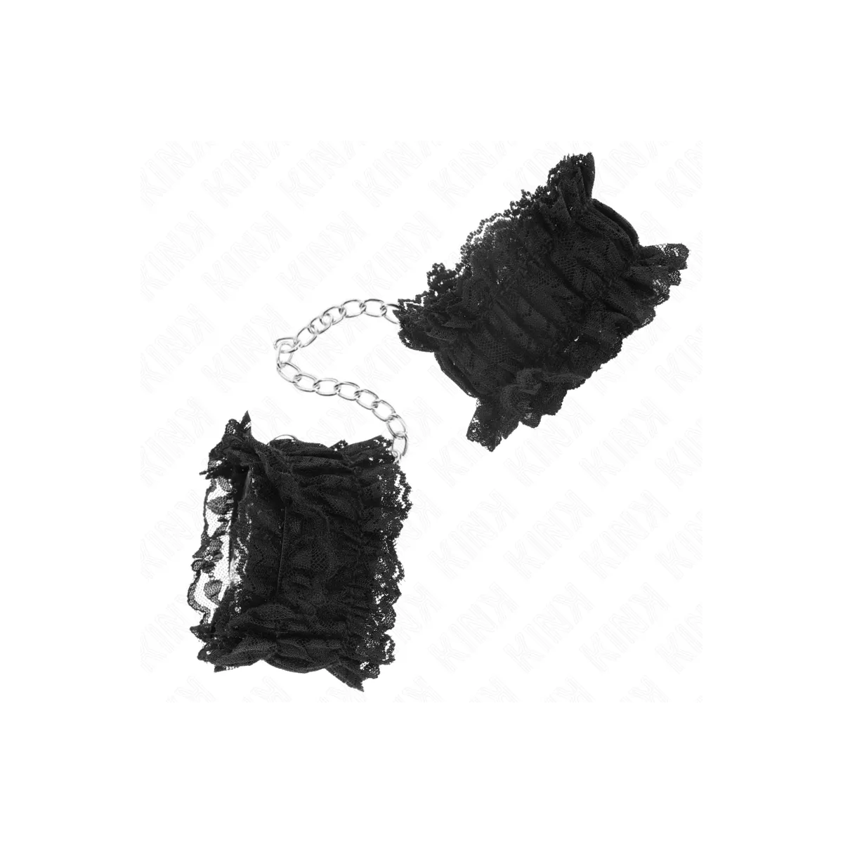 Elastische Handgelenksfesseln aus Spitze Negro von Kink Wrist Restraint | Fesselliebe.de