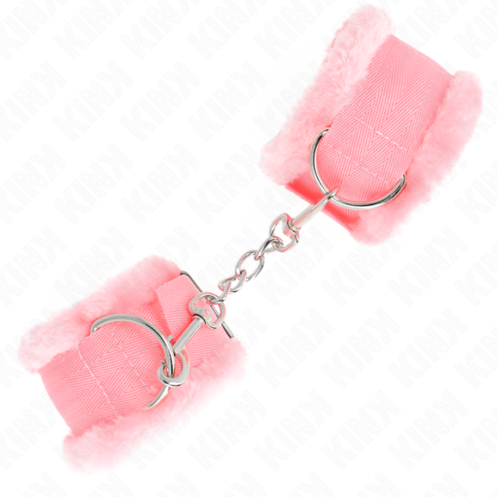 Handgelenkfesseln Rosa Verstellbar 17-31 cm X 7 cm von Kink Wrist Restraint | Fesselliebe.de