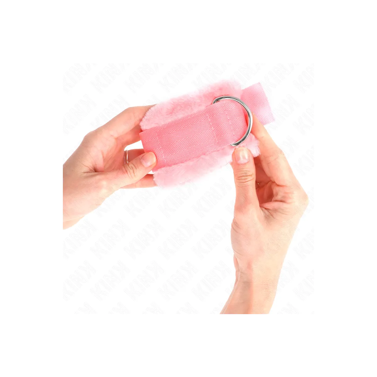 Handgelenkfesseln Rosa Verstellbar 17-31 cm X 7 cm von Kink Wrist Restraint | Fesselliebe.de