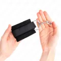 Handgelenkfesseln Schwarz Verstellbar 18-35 cm X 6 cm von Kink Wrist Restraint