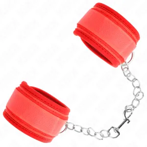 Neopren Handgelenkfesseln Rot 42 X 5 cm von Kink Wrist Restraint