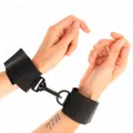 Nylon Handgelenkfesseln Schwarz von Kink Wrist Restraint