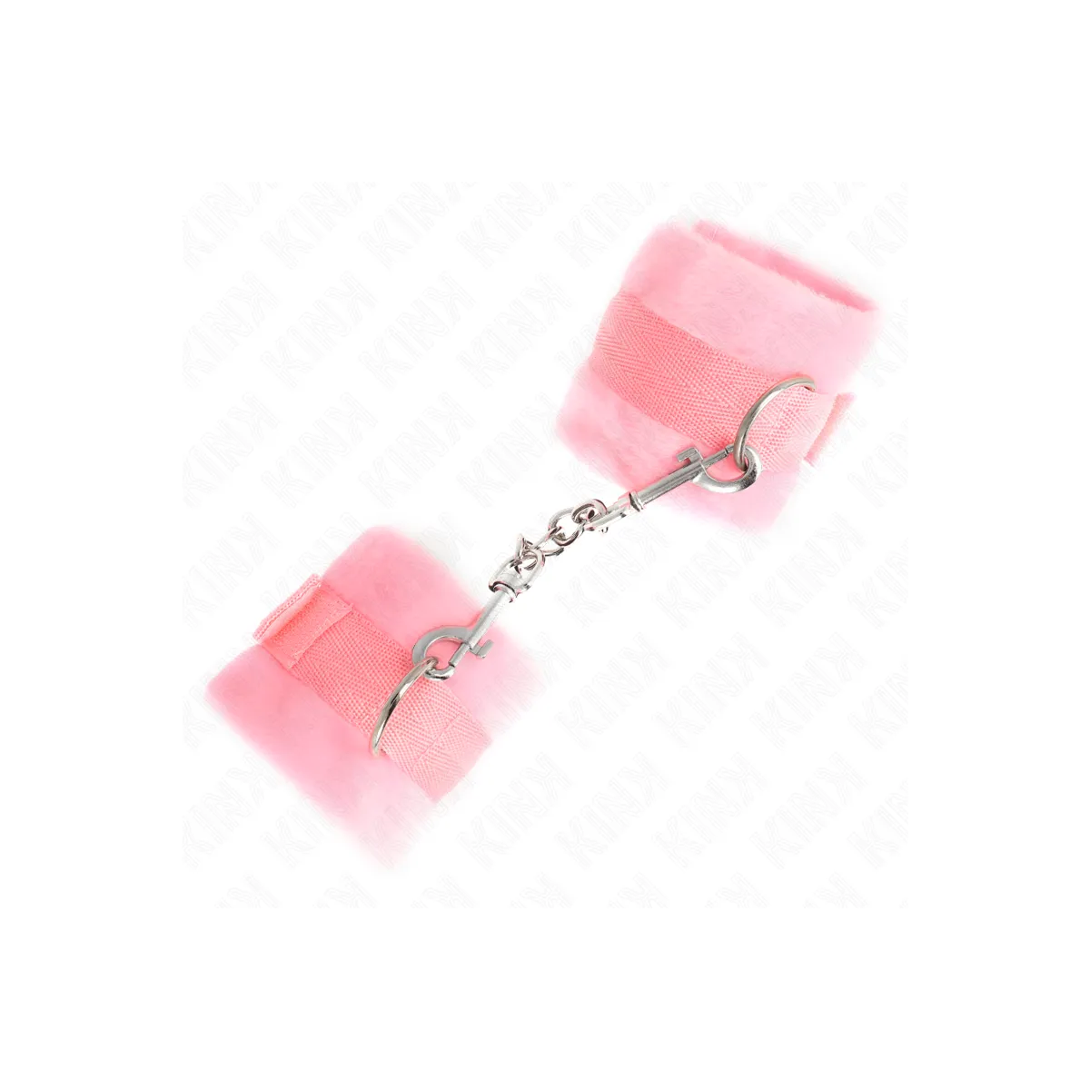 Beginner Pelzhandmanschetten Rosa 30 X 7 cm von Kink Wrist Restraint | Fesselliebe.de