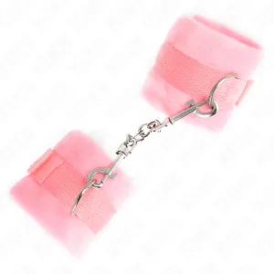 Beginner Pelzhandmanschetten Rosa 30 X 7 cm von Kink Wrist Restraint