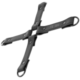 Handschellenverbindung aus Veganem Leder von Fetish Submissive Bondage | Fesselliebe.de