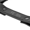 Handschellenverbindung aus Veganem Leder von Fetish Submissive Bondage