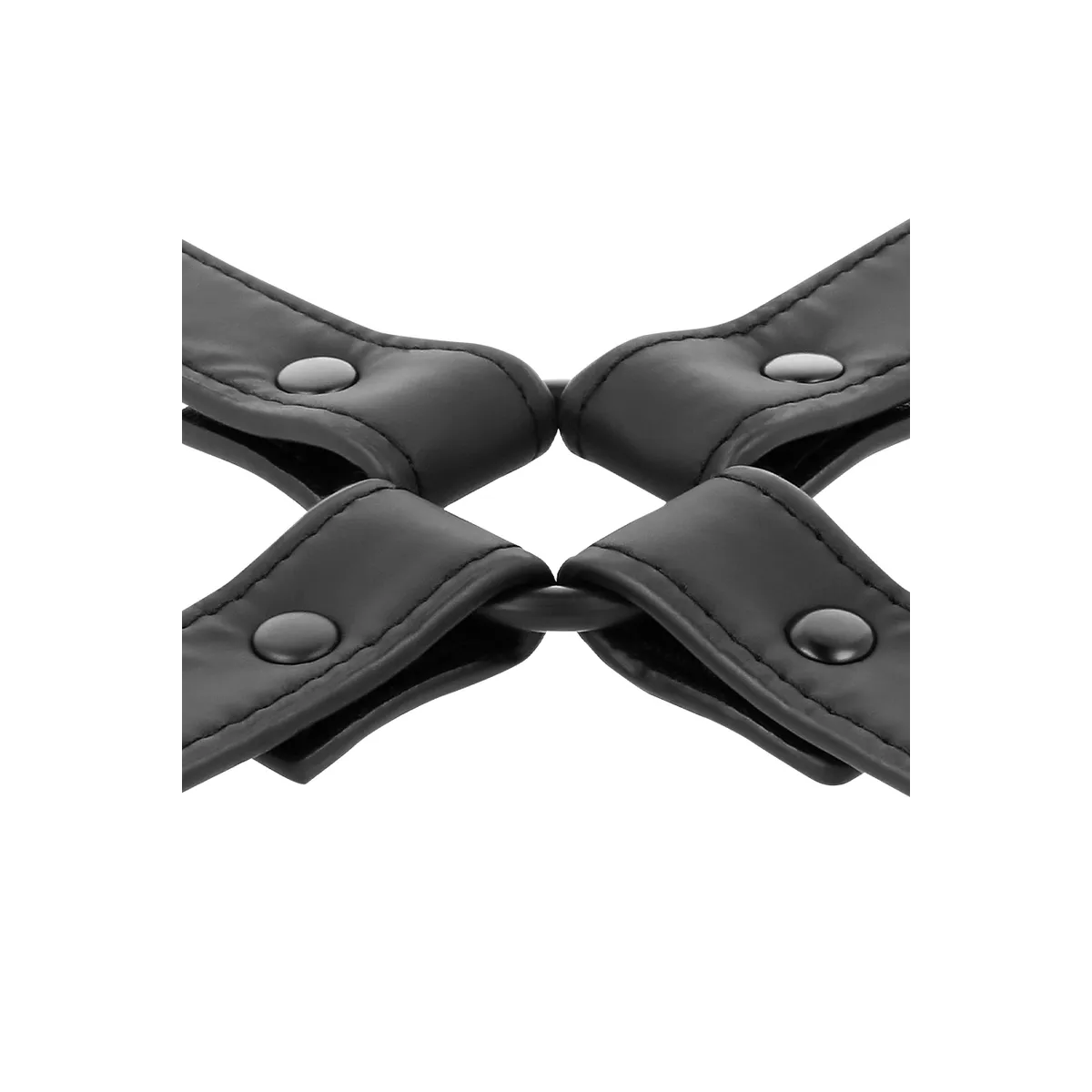 Handschellenverbindung aus Veganem Leder von Fetish Submissive Bondage | Fesselliebe.de