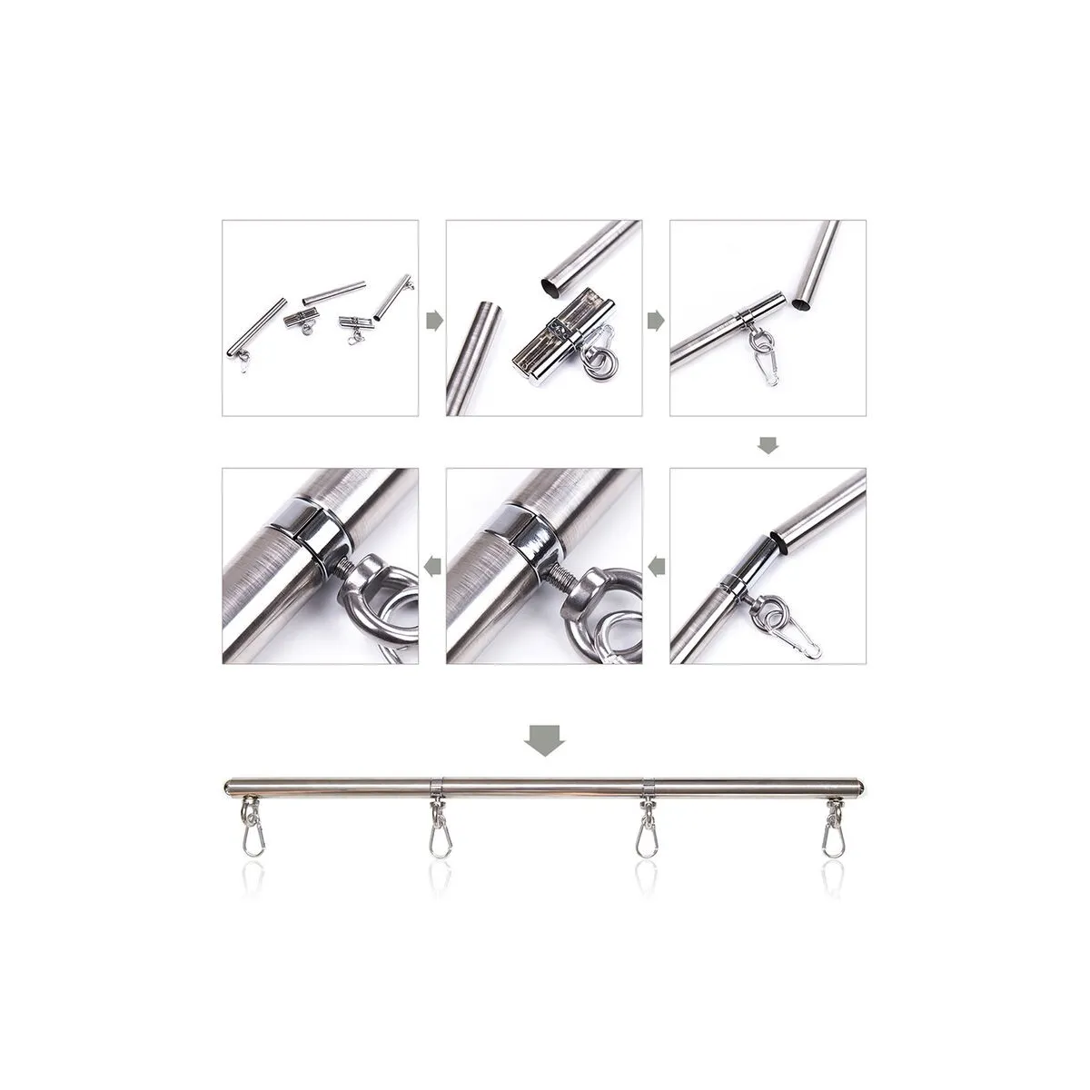 Führungsstange 4 Haken von Ohmama Fetish | Fesselliebe.de