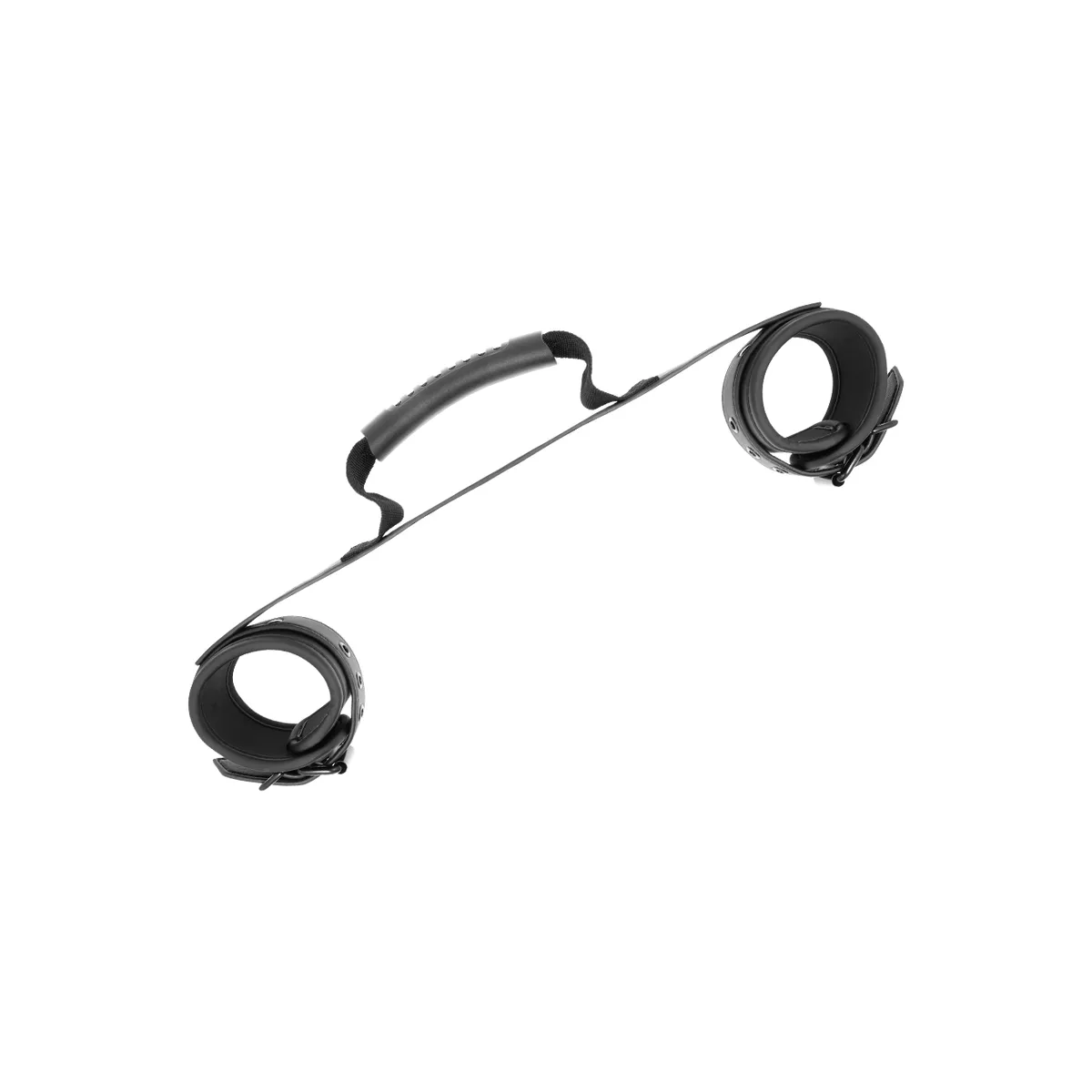 Handschellen mit Noprene-Futter und Griff von Fetish Submissive Bondage | Fesselliebe.de