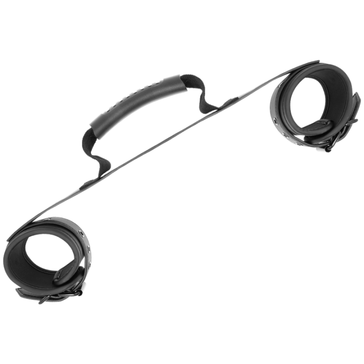 Handschellen mit Noprene-Futter und Griff von Fetish Submissive Bondage | Fesselliebe.de